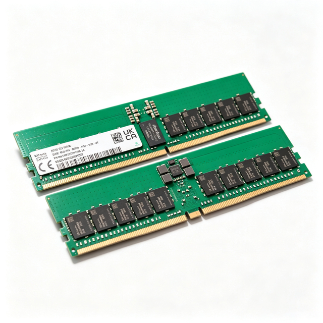 SK Hynix HMCG84MEBRA 32GB DDR5 4800 ECC RDIMM Server Memory Module
