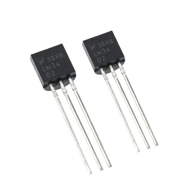 TI LM34DZ TO-92 Precision Fahrenheit Analog Temperature Sensor IC
