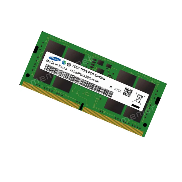 Samsung M426R2GA3BB0‑CQK 16GB DDR5 4800 ECC SODIMM Memory Module