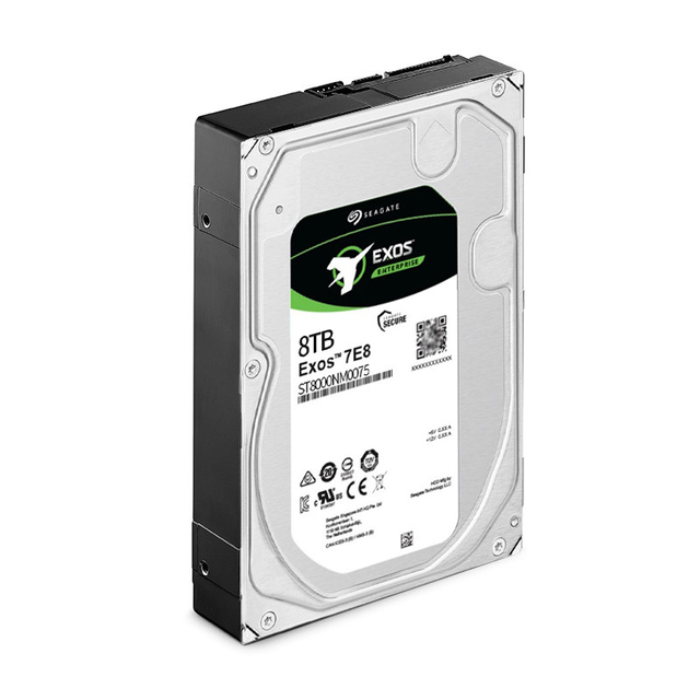 Seagate ST8000NM0075 8TB Exos 7E8 SAS Enterprise HDD