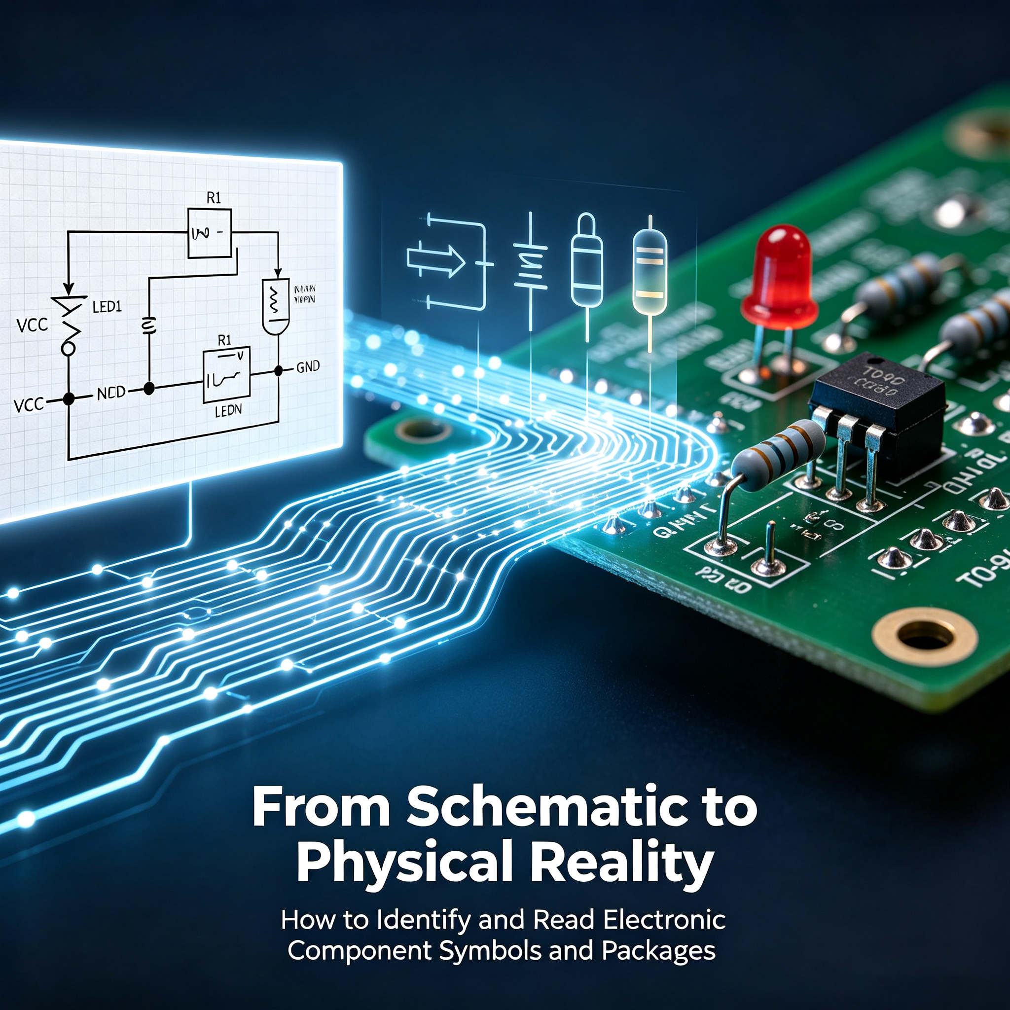 How to Identify and Read Symbols and Packages of Electronic Components