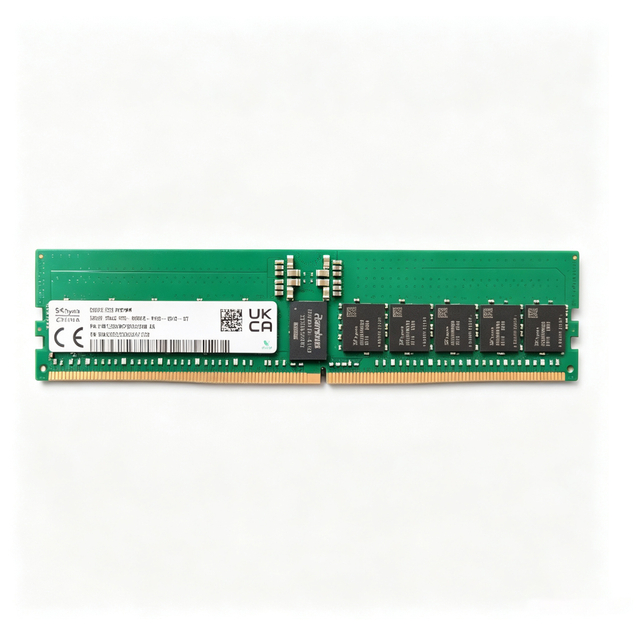 SK Hynix HMCG84MEBRA 32GB DDR5 4800 ECC RDIMM Server Memory Module