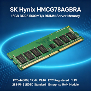 SK Hynix HMCG78AGBRA 16GB DDR5 5600MT/s ECC RDIMM Server Memory