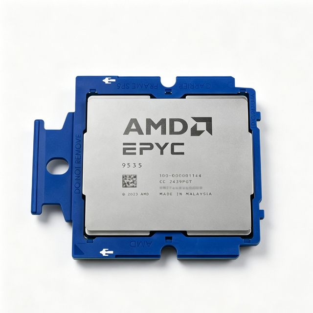 AMD EPYC 9535 64‑Core 128‑Thread SP5 Server CPU