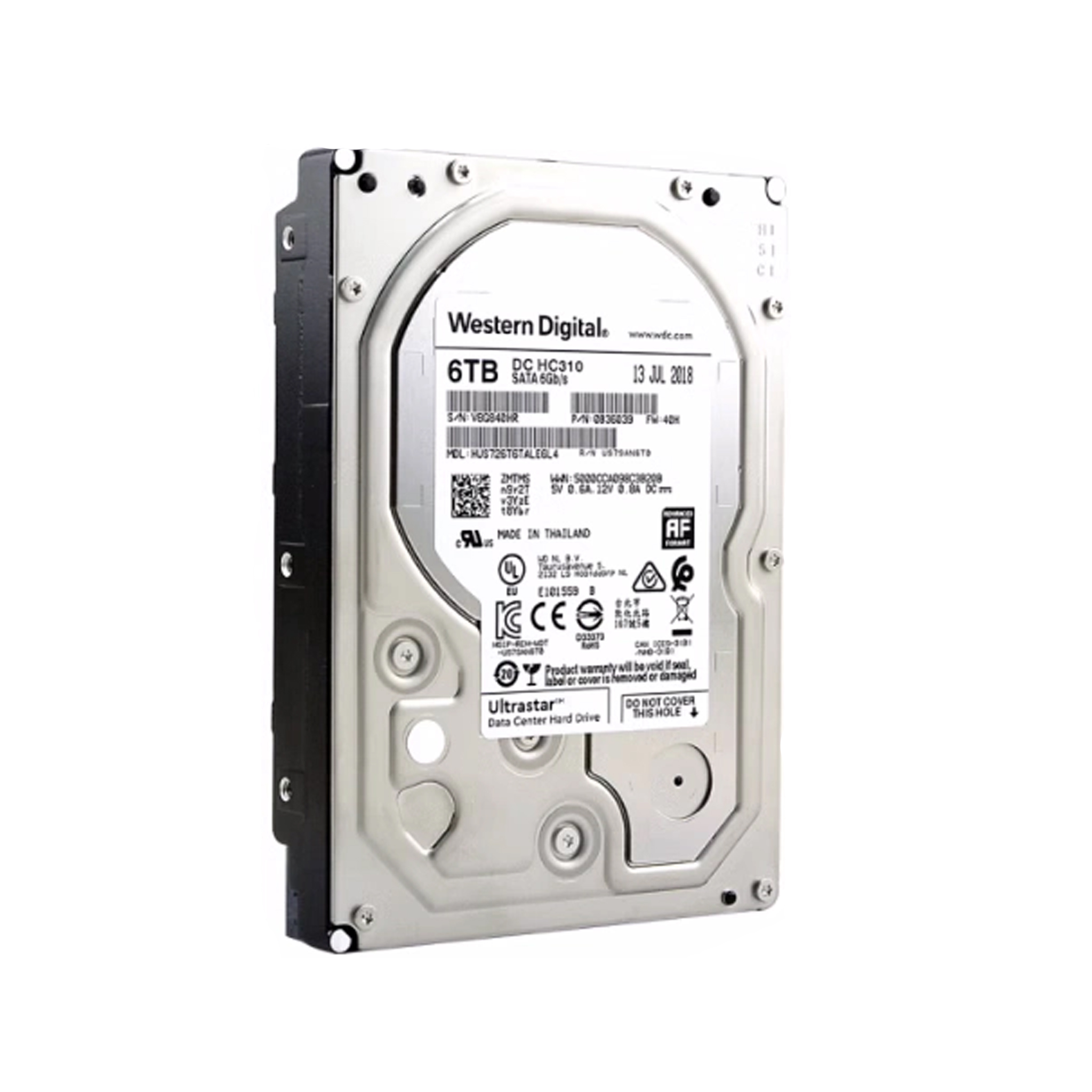 HUS726T6TALE6L4 6TB Ultrastar DC HC310 Enterprise SATA HDD