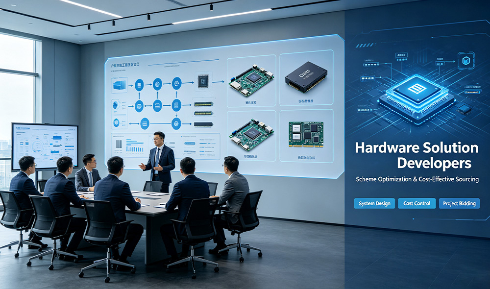 Cost effective computer hardware and ICs for solution developers