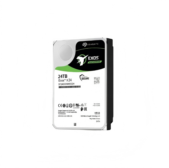 Seagate ST24000NM002H 24TB Exos X24 Enterprise HDD