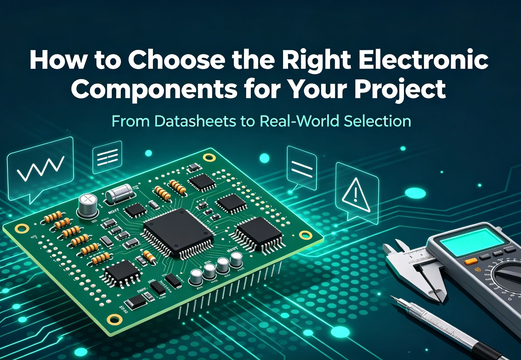 How to Choose the Right Electronic Components for Your Project