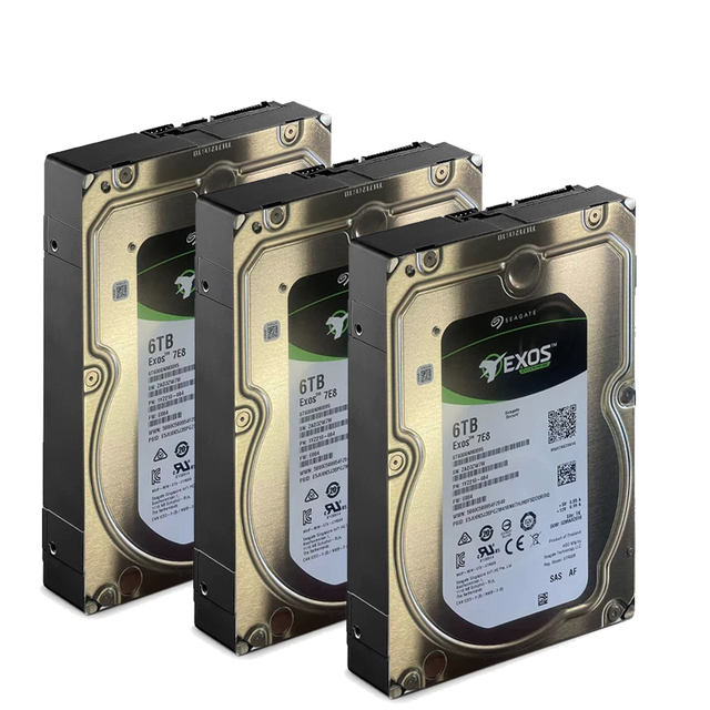 Seagate ST6000NM0095 6TB Exos 7E8 SAS Enterprise HDD
