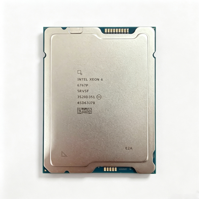 Intel Xeon 6767P 64‑Core 128‑Thread FCLGA4710 Server CPU
