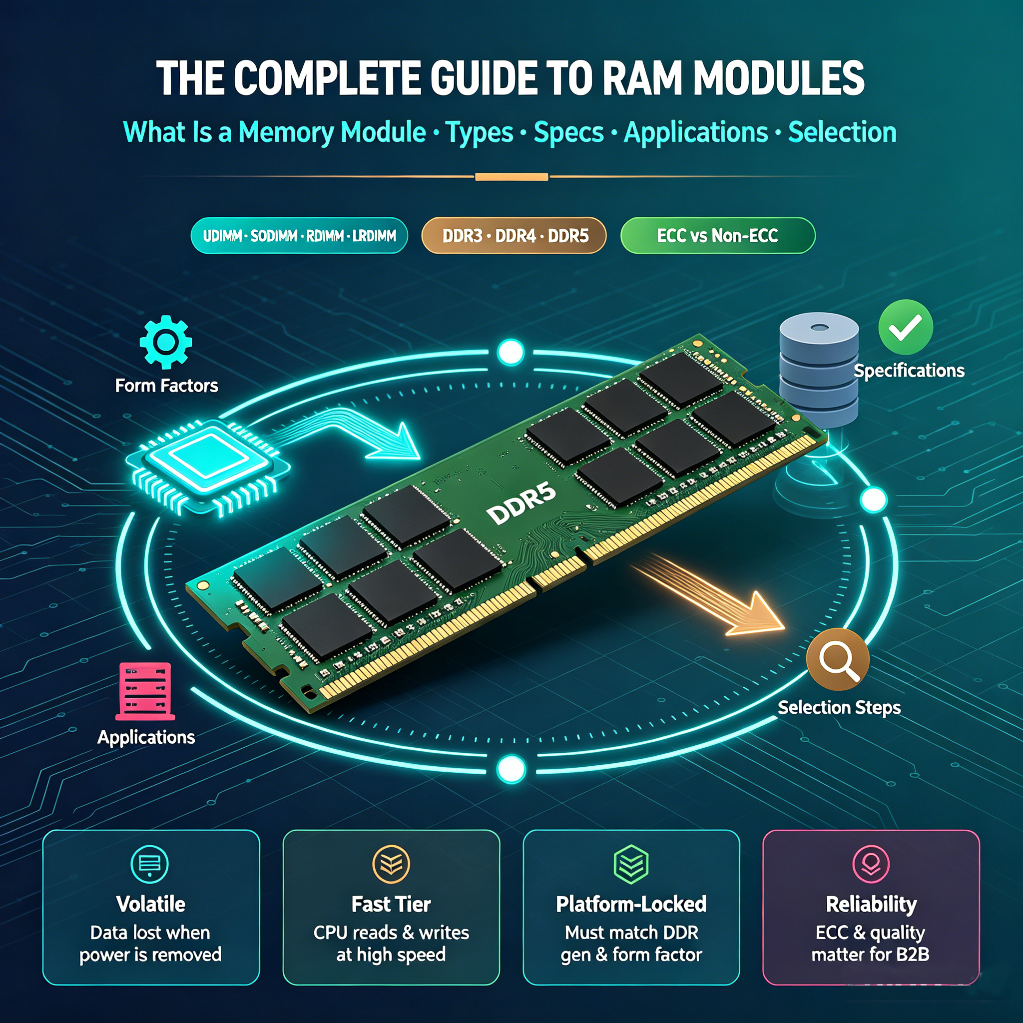 What Is a Memory Module? A Complete Guide to RAM Modules 